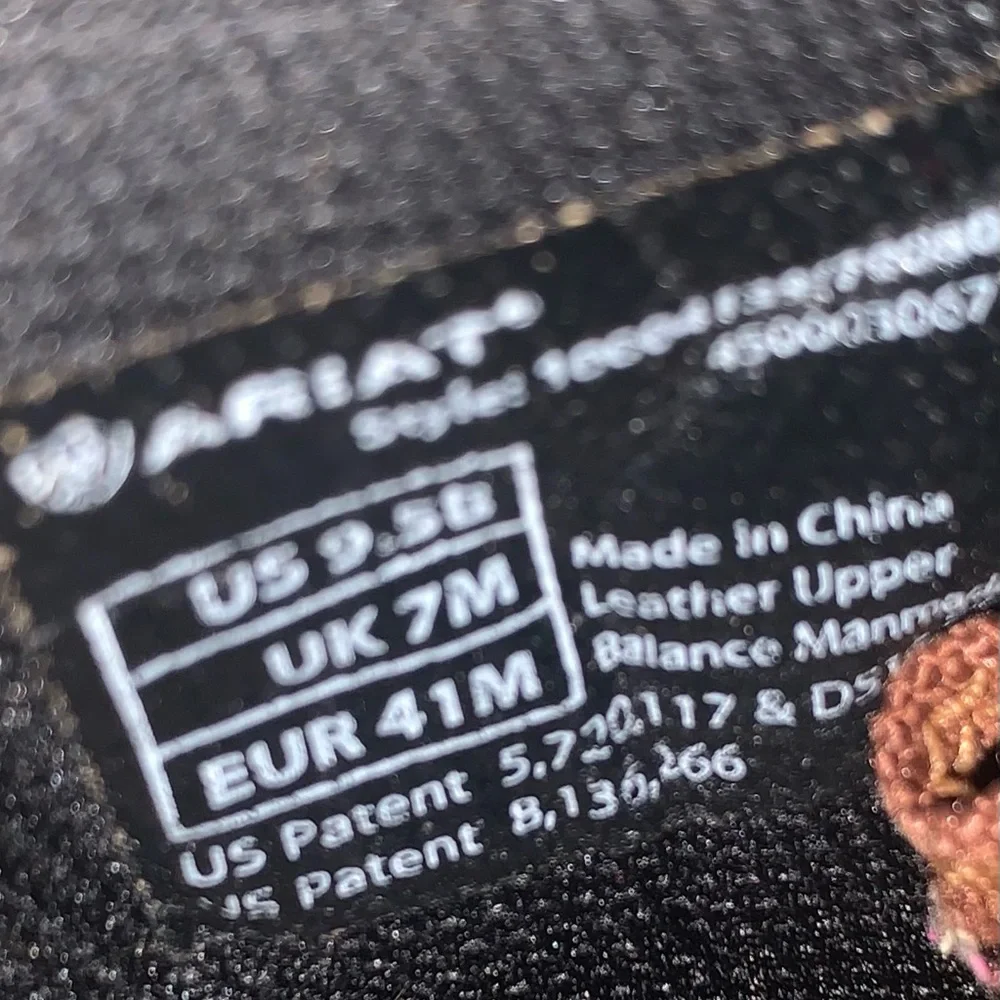 Ariat Women's 9.5 Terrain Waterproof Leather Work Hiking Boots Outdoors Gorpcore - Picture 6 of 6